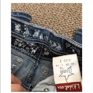 LA idol bling capris!